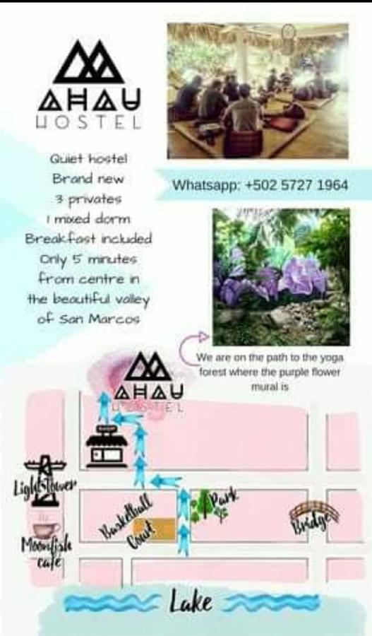 Hostel Ahau Сан Маркос Ла Лагуна Екстериор снимка